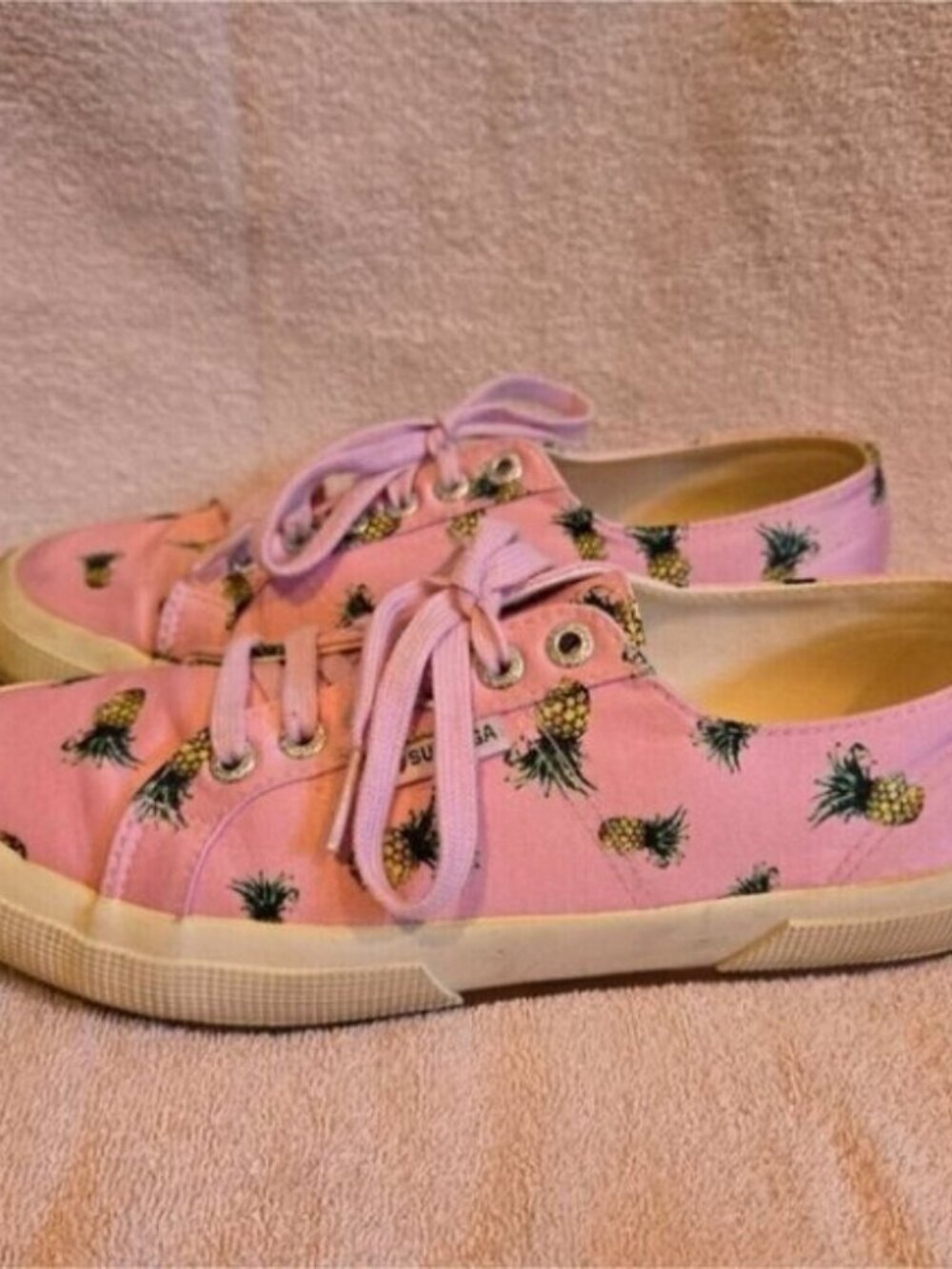 Superga Pink Pineapple Sneakers